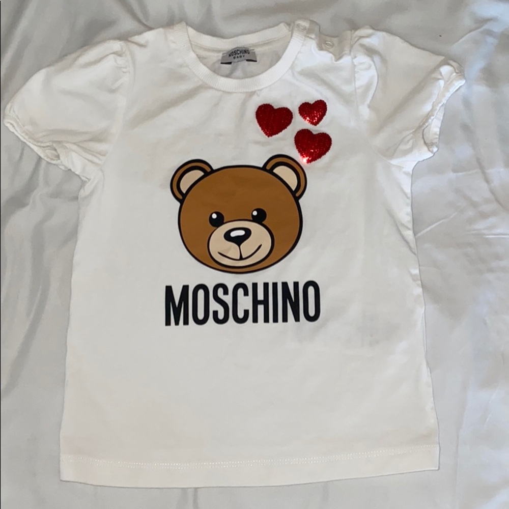 Moschino toddler girls shirt